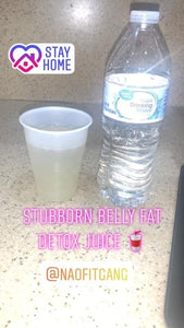 Stubborn Belly Fat Detox Juice/Tea