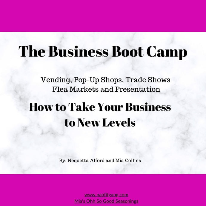 The Business Boot Camp: Vending, Pop-up Shops, Flea Markets and Trade Shows